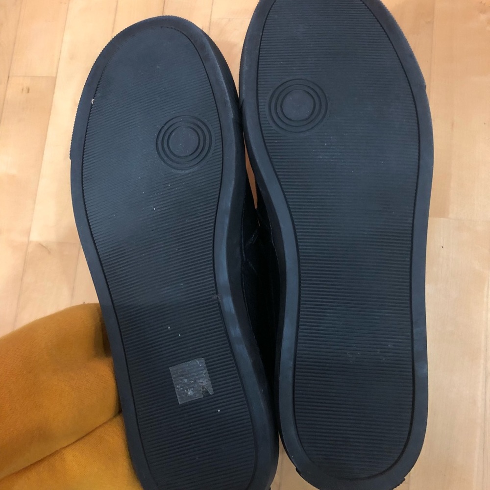 Alexander MCQ black leather sliver Slip-on sneaker - Picture 3 of 6